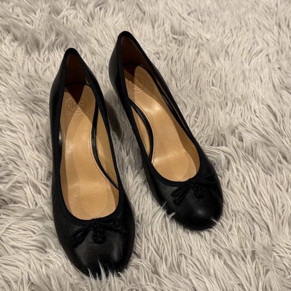Tory Burch Siz 9.5 Wedge Ballet Shoes